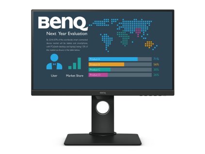 BENQ 24" LED BL2480T/ 1920x1080/ IPS panel/ 20M:1/ 5ms/ DP/ HDMI/ Pivot/ repro/ černý