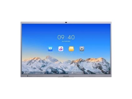ROZBALENÉ - HIKVISION interaktivní dotykový panel 65", 4K,45points,Android 12 OTA to Android 13,8+128GB,8 MP camera, Goog...