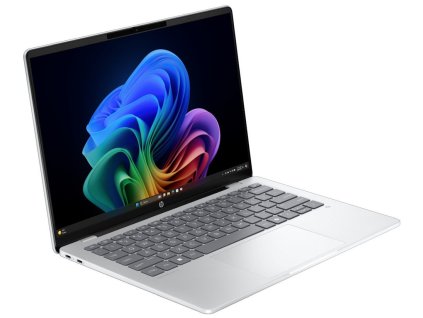 HP Omnibook 5 AI 14-he0000nc/ SD-X1P-42-100/ 16GB DDR5/ 512GB SSD/ Qualcomm Adreno GPU/ 14"WUXGA,OLED/ W11H/ stříbrný