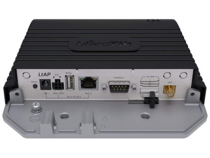MikroTik LtAP LTE7 kit, Wi-Fi 2,4 GHz b/g/n, 3/4G (LTE) modem, 2,5 dBi, 3x SIM slot, USB, GPS, GbE, L4