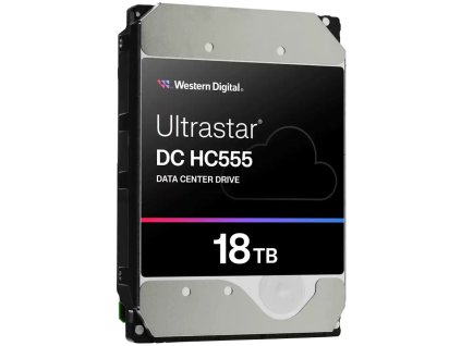 WD Ultrastar DC HC555 18TB / 0B48723 / SATA 6Gb/s / Interní / 3,5" / 7200rpm / 512MB