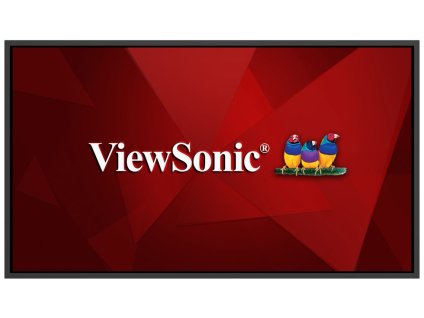 ViewSonic Flat Display CDE43G3-1C/43"/24-7/3840x2160/500cd/HDMI x 3/USB A x 2/USB-C/RJ45/RS232/repro10Wx2