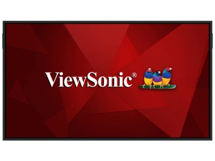 ViewSonic Flat Display CDE65G3-1C/65"/24-7/3840x2160/500cd/HDMI x 3/USB A x 2/USB-C/RJ45/RS232/repro10Wx2