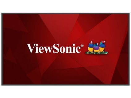 ViewSonic Flat Display CDE86G3-1C/86"/24-7/3840x2160/500cd/HDMI x 3/USB A x 2/USB-C/RJ45/RS232/repro10Wx2