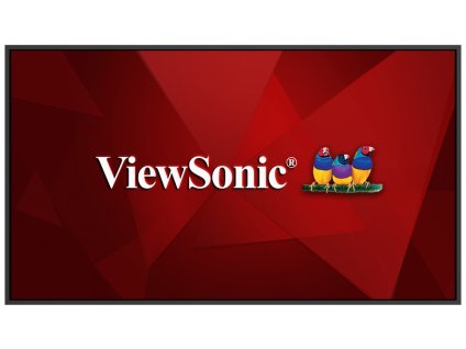 ViewSonic Flat Display CDE98G3-1C/98"/24-7/3840x2160/500cd/HDMI x 3/USB A x 2/USB-C/RJ45/RS232/repro10Wx2