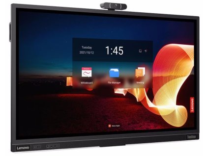 Lenovo ThinkVision T65 s kamerou/ 65" IPS/ 3840x2160/ 16:9/ 400cd/m2cmd/ 5000:1/ 6,5ms/ 2x HDMI/ 2x DP/ USB/ USB-C/ LAN