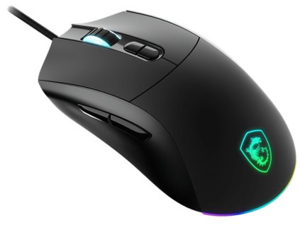 MSI herní myš FORGE GM320/ drátová/ 12.800 dpi/ RGB podsvícení/ 7 tlačítek/ USB