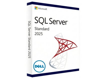DELL MS SQL Server 2025 Standard 4 CORE OEM NFI with SQL2022/2019 downgrade Media ENGLISH