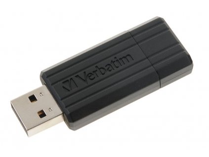 VERBATIM Flash disk Store 'n' Go PinStripe 4GB USB 2.0 černá