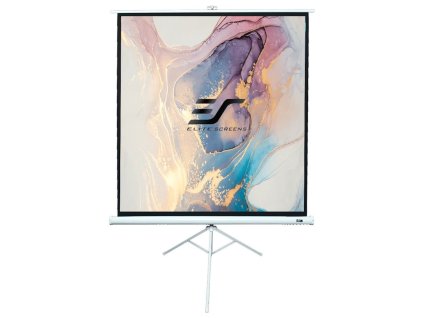 ELITE SCREENS plátno mobilní trojnožka 119" (302,3cm)/ 1:1/ 213,4×213,4cm/ gain 1.1/ case bílý