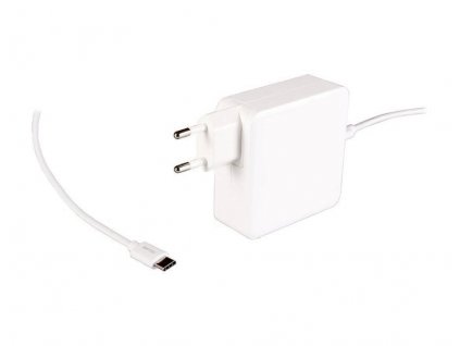 PATONA napájecí adaptér k ntb/ 5V-20V/ 65W/ konektor USB 3.1 (Typ C)/ délka kabelu 2m/ bílý/ Power delivery/ 1,8 m
