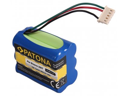 PATONA baterie pro robotický vysavač iRobot Braava 380T/390T 2500mAh, 7,2V Ni-Mh