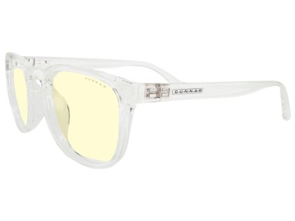 GUNNAR kancelářske/herní brýle OAKLAND CRYSTAL * jantarová skla * BLF 65 * GUNNAR focus
