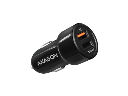 AXAGON rychlo nabíječka do auta / PWC-QC5 / 2x USB-A / QC3.0/AFC/FCP + 5V-2.6A, 31.5W
