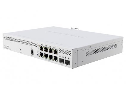 MikroTik managed Switch CSS610-8P-2S+IN 8x GbE PoE+, 2x 10Gb SFP+, SwOS, PSU (PoE budget 140W)