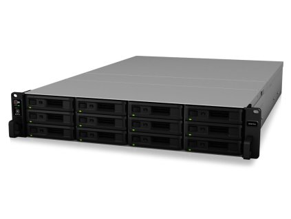 Synology RS3618xs 12-bay NAS, VMware®, Citrix®, Microsoft® Hyper-V®, rack 2U, 8GB RAM, 2x USB 3.0, 4x GLAN, 2x Gen3 x8