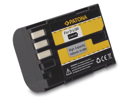 PATONA baterie pro foto Pentax D Li90 1400mAh Li-Ion
