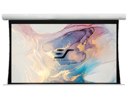ELITE SCREENS plátno elektrické motorové 84" (213,4cm)/ 16:9/104,6×185,9cm/ hliníkový case bílý/12" drop/MaxWhite FG