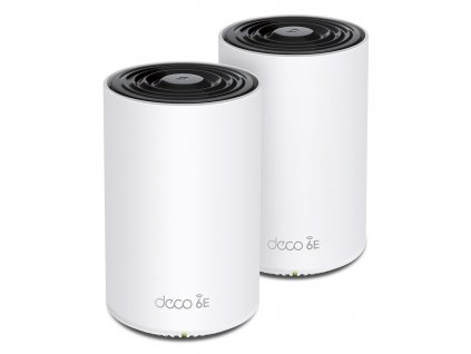 TP-Link Deco XE75 Pro(2-pack) - Triple Band Mesh systém AXE5400, Wi-Fi 6E, 1x 2,5Gbit WAN/LAN, 2x Gbit WAN/LAN