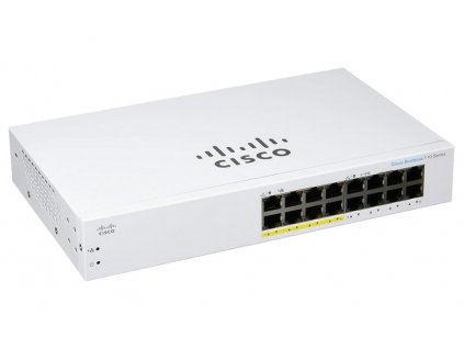 Cisco CBS110-16PP-EU 16-port GE Unmanaged Switch, 8x PoE