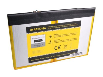 PATONA baterie pro tablet PC Apple Ipad 5  8800mAh Li-Pol 3,7V A1474