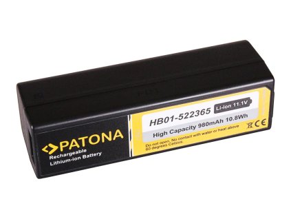 PATONA baterie pro digitální kameru Zenmuse X3/X5 980mAh Li-Ion HB01
