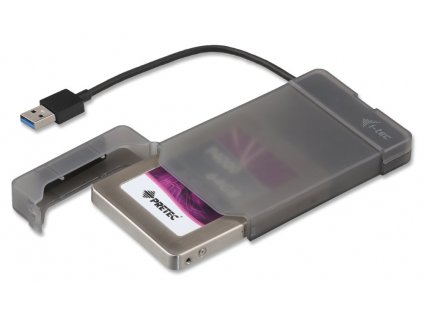 i-tec externí box pro HDD ADVANCE MySafe Easy/ 2,5" SATA/ SSD/ USB 3.0/ černý