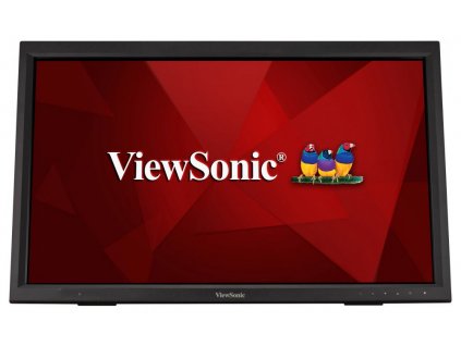 ViewSonic TD2423 / 24"/ IR Touch/ VA / 16:9/ 1920x1080/ 7ms / 250cd/m2 / DVI / HDMI/ VGA / USB/ Repro / Bookstand