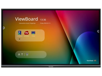 ViewSonic Flat Touch Display IFP5550-3/ 55"/ UHD/ 16/7 /350cd / Android 3-32/  OPS/ HDMI/ VGA/ HDMIout