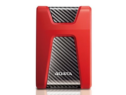 ADATA HD650 1TB HDD / Externí / 2,5" / USB 3.1 / červený
