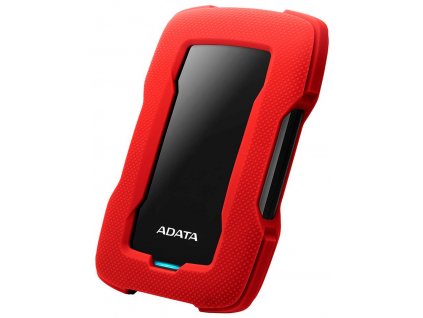 ADATA Durable Lite HD330 1TB HDD / externí / 2,5" / USB 3.1 / červená