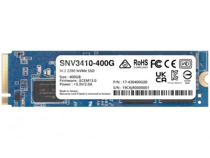 Synology SNV3410-400G SSD M.2 NVMe 2280 400GB