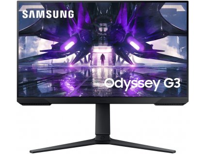 Samsung Odyssey G32A/ 24"/ 1920x1080/ VA/ 1ms/ 250 cd/m2/ DP/ HDMI/ sluchátkový port/ VESA/ PIVOT/ černý