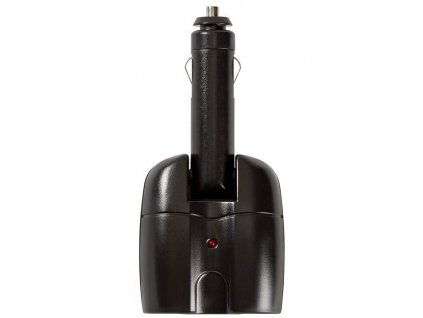 NEDIS univerzální DC/DC napájecí adaptér/ auto adaptér/ 120 W/ 10 A/ 2x 12 V DC zásuvka/ černý