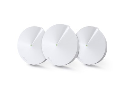 TP-Link Deco M5 AC1300 Mesh WiFi system, 3-pack, MU-MIMO, Antivirus