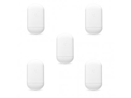 Ubiquiti NanoStation 5AC Loco - AP/client 5GHz, anténa 13dBi MIMO2x2, airMAX AC - sada 5ks (bez PoE injektorů)