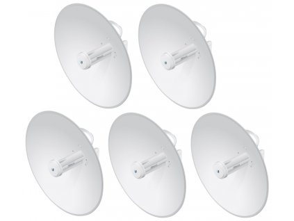 Ubiquiti PowerBeam 5AC Gen2 - AP/client 5GHz, anténa 25dBi MIMO2x2, airMAX AC, 1x Gbit RJ45, PoE 24V - sada 5ks