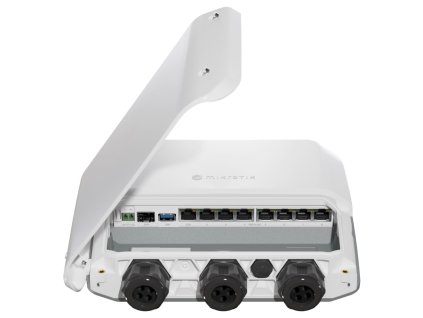 MikroTik RouterBOARD RB5009UPr+S+OUT, 4x 1,4 GHz, 7x Gbit PoE LAN, 1x 2,5 Gbit PoE LAN, USB 3.0, SFP+, L5