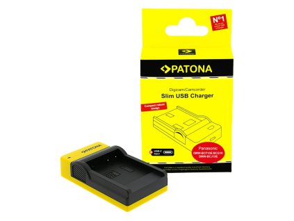 PATONA nabíječka Foto Panasonic DMW-BCF10E slim, USB