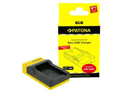 PATONA nabíječka Foto Panasonic DMW-BMB9 slim, USB