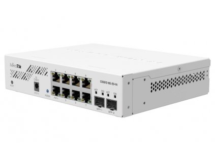 Mikrotik managed Switch CSS610-8G-2S+IN, 8x GbE, 2x 10G SFP+, SwO, zdroj