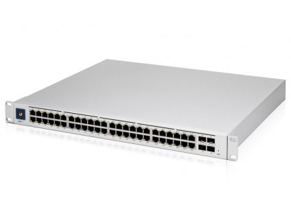 Ubiquiti UniFi Switch Pro 48 PoE - 48x GbE, 4x SFP+, 40x PoE+, 8x PoE++ (PoE budget 600W)