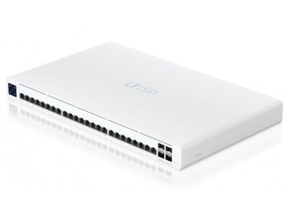 Ubiquiti UISP Switch Pro - 24x GbE, 4x SFP+, 16x PoE Out 27V (PoE budget 220 W)