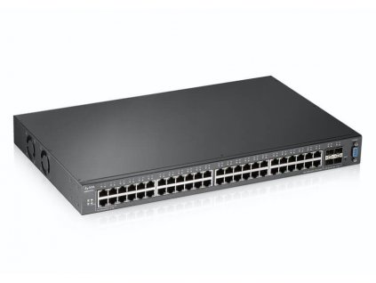 ZyXEL XGS2210-52 / 52-port / Managed Layer2+ / Gigabit Ethernet switch / 48x GLAN + + 4x 10GbE SFP+ ports / L2 multicast