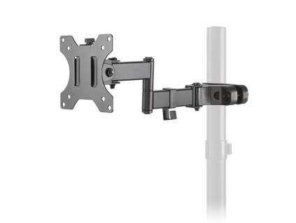 Neomounts FL40-450BL11/Držák displeje/na sloup,tyč 28-60 mm/17-32"/sklopný/3 čepy/VESA 100X100/nosn. 8kg/černý