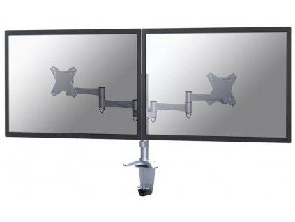 Neomounts FPMA-D1330DSILVER / Flat Screen Desk Mount (clamp/grommet) / Silver