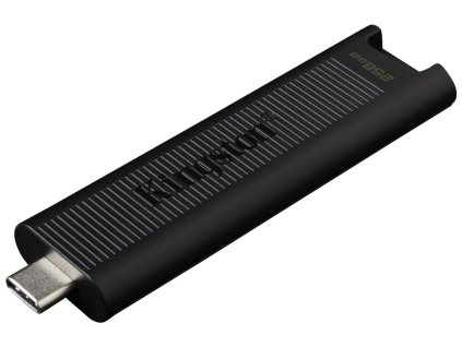 KINGSTON DataTraveler Max 256GB / USB 3.2 Gen2 Type-C / až 1.000MB/s zápis / černá