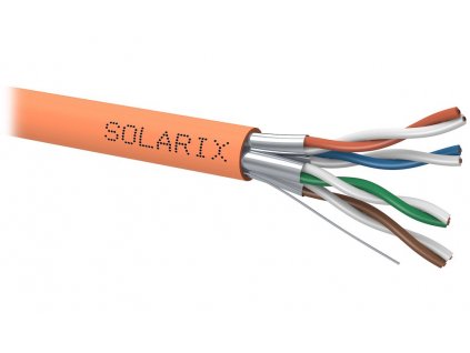 Solarix Kabel CAT6A STP LSOH B2ca-s1,d1,a1 500m/cívka SXKD-6A-STP-LSOH-B2ca