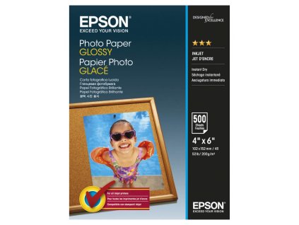 EPSON fotopapír C13S042549/ 10x15cm/ lesklý/ 500ks