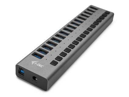 i-tec USB 3.0 nabíjecí HUB 16 Port + napájecí adaptér 90 W
